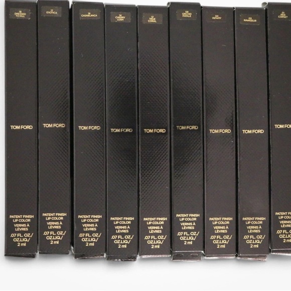 Tom Ford Other - Tom Ford Patent Finish Lip Color Collection / new in the box